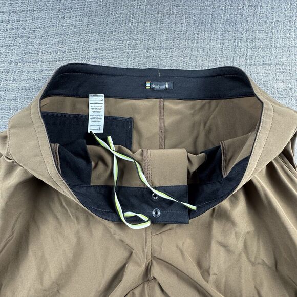 Smart Wool Merino Sport Short Mens L Brown 10" LL Lightweight Outdoors - Picture 6 of 10
